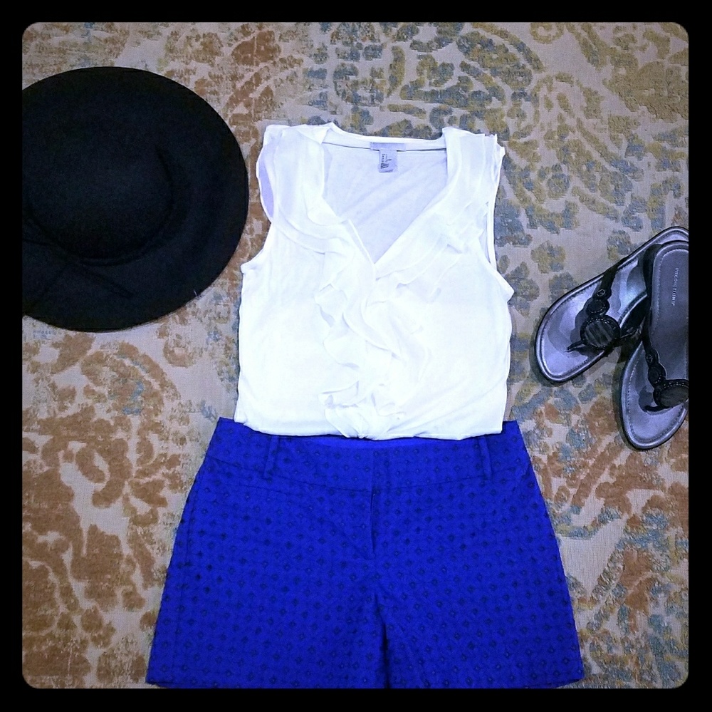 Stylish Blue LOFT Shorts